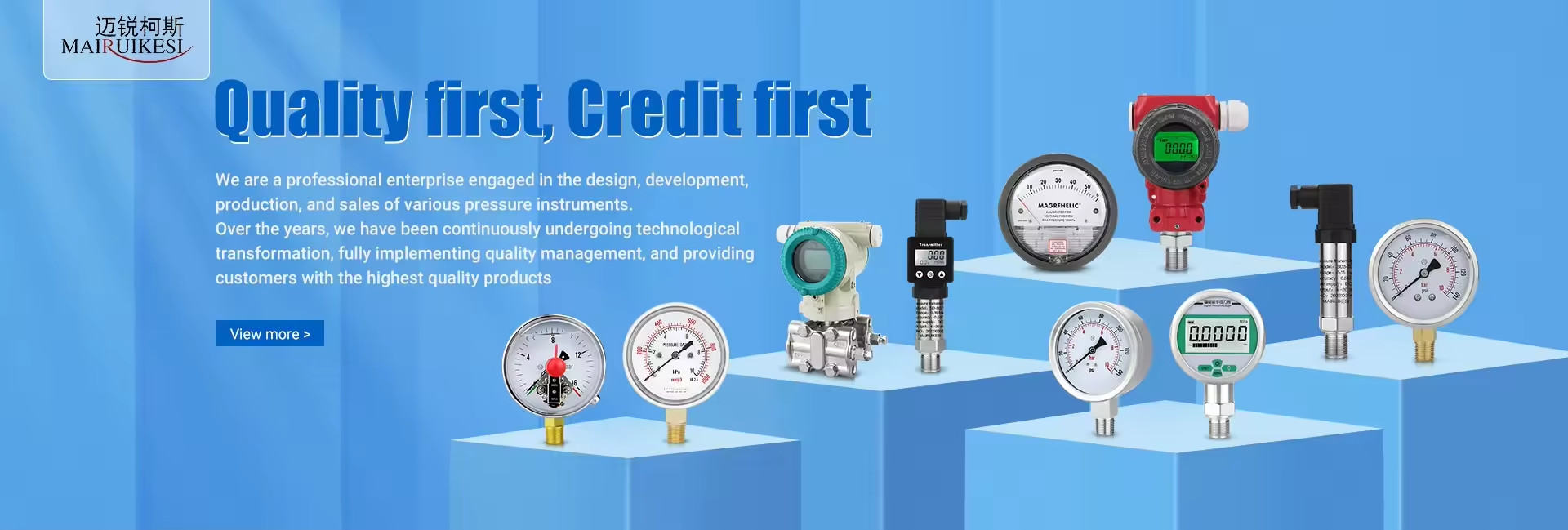 کیفیت فشار سنج معدن کارخانه